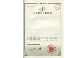 Hollow patent connection structure