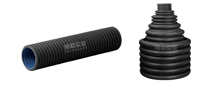 HDPE double-wall corrugated pipe160