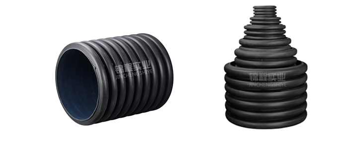 HDPE double-wall corrugated pipe600